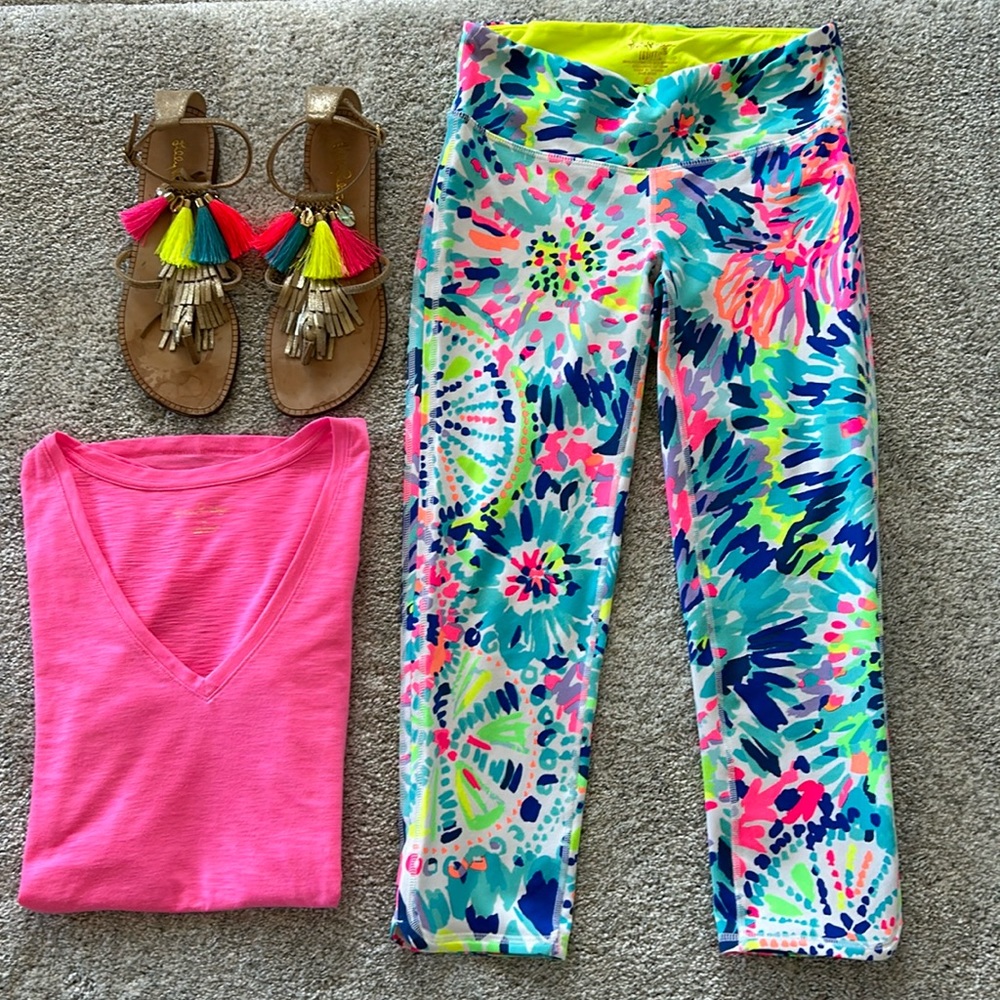 Lilly Pulitzer Luxletic Weekender Cropped Leggings